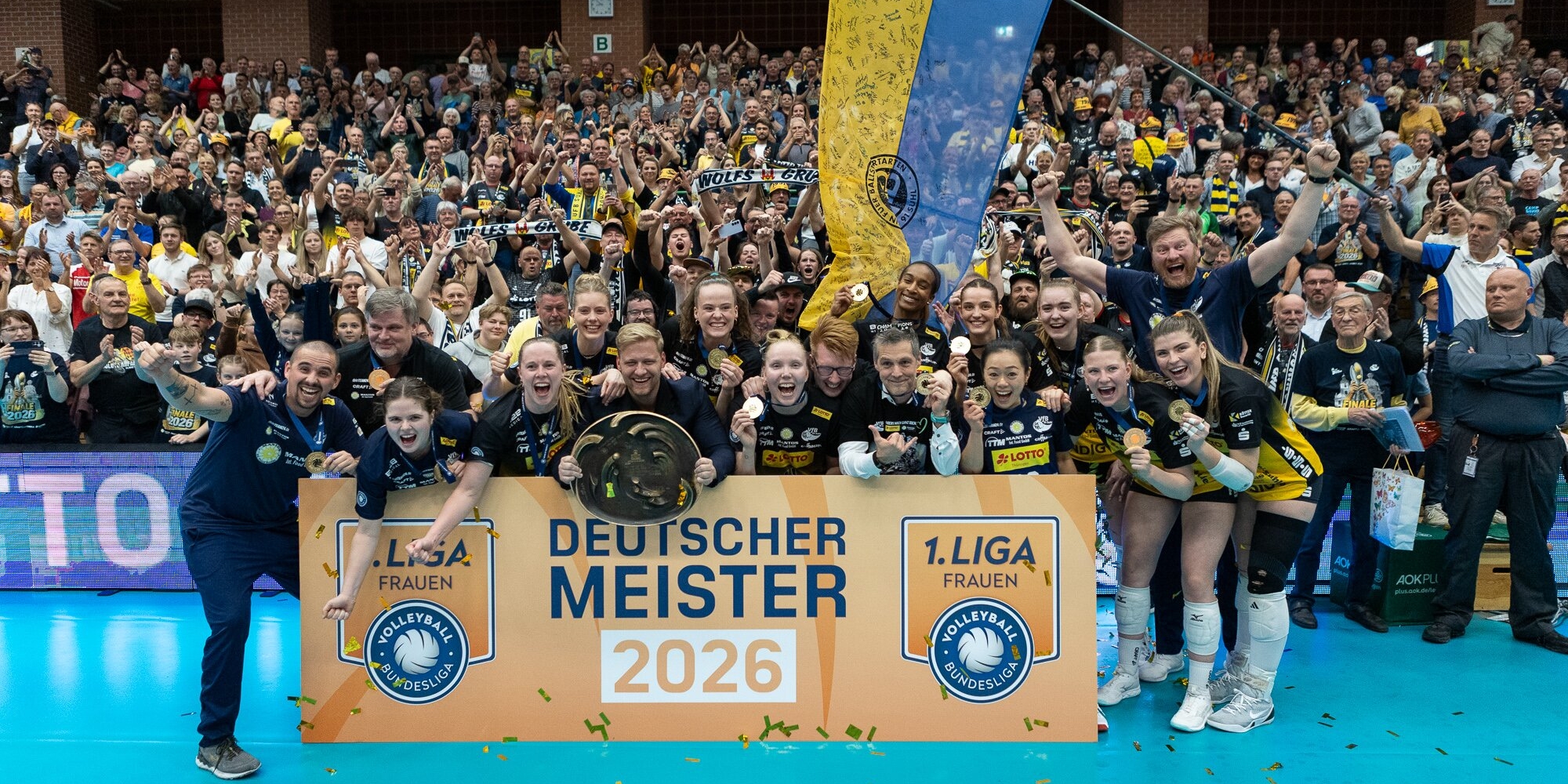 Sensation im Frauen-Volleyball - VfB Suhl ist Deutscher Meister 2026