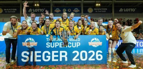 Thüringer-Wald-Supercup-Sieger 2026 - VfB Suhl LOTTO Thüringen (Foto: VfB)