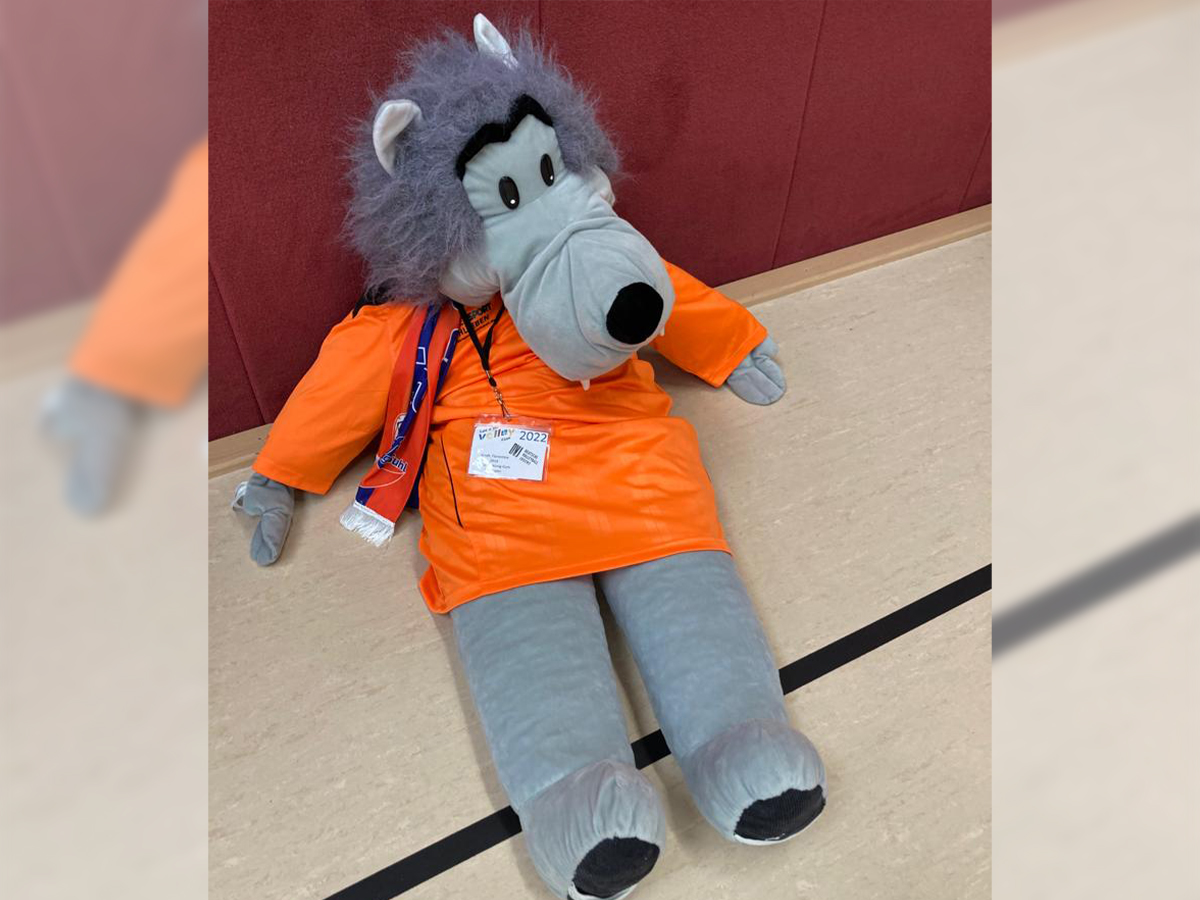 Auch unser Wolfi war natürlich dabei